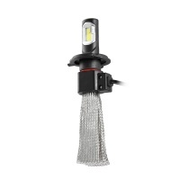 2 LED-koplampen H8 8000lm 72W Canbus Braid - Wit