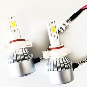 2 Ampoules LED H16 HEADxtrem C6 7600lumens 72W - Blanc Pur