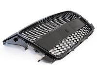 Grill grille Audi A3 8P 08-12 - Honeycomb RS3 - Glossy black