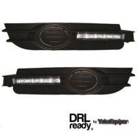 2 LED DRL Ready daytime running lights - AUDI A6 (C6 4F) - White