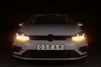 2 VW Golf 7.5 phase 2 front headlights - fullLED - Black - Dynamic OSRAM