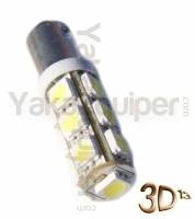 Lâmpada LED T4W 3D 13 - Tomada BA9S - Xenon Branco