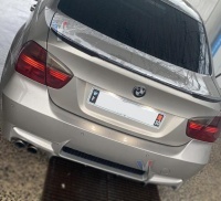 Spoiler spoiler - BMW 3 90 05-15 Series - preto brilhante