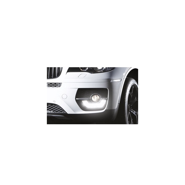 2 LED DRL Ready daytime running lights - BMW X6 (E71) - White