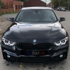 Pare choc avant BMW Serie 3 F30 11-18 look M3 - sans AB
