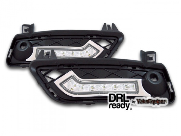 2 LED DRL Ready daytime running lights - BMW X3 (F25) - White