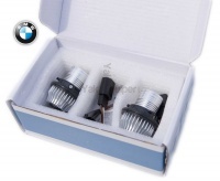 Pack bombilla LED 5Watts angel eyes anillos BMW E39 a E87, X3- xenón blanco