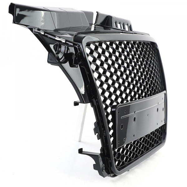 Grill grille Audi A3 8P 08-12 - Honeycomb RS3 - Black lacquered