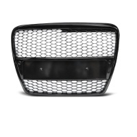 Audi A6 C6 04-08 Grille - Look RS6 - Lacca nera