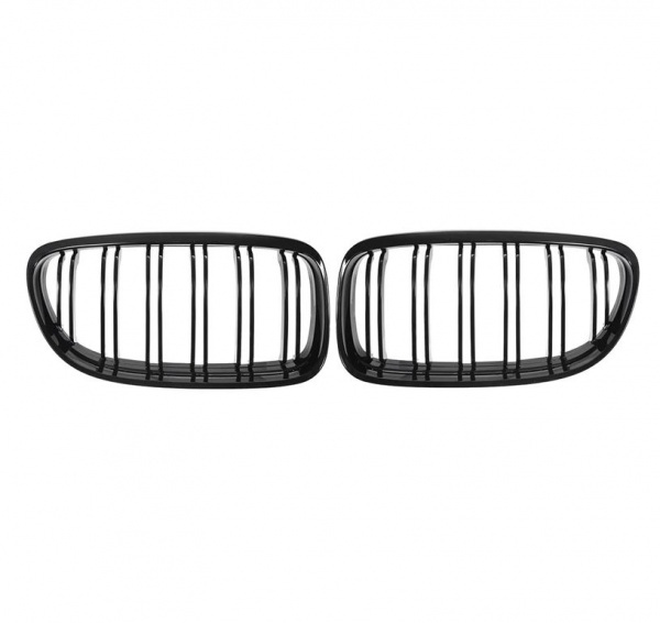 BMW 3 Series E90 E91 LCI 08-12 grille grille M3 look - 6 glossy black blades