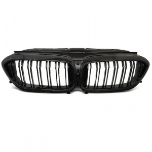 BMW 5 G30 G31 grille grilles look m5 - 17 + - Glossy Black