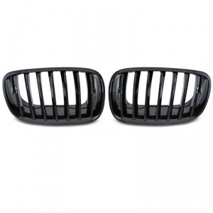 Grilles grille BMW X5 E70 - X6 E71 07-13 - Glossy black look Mperf