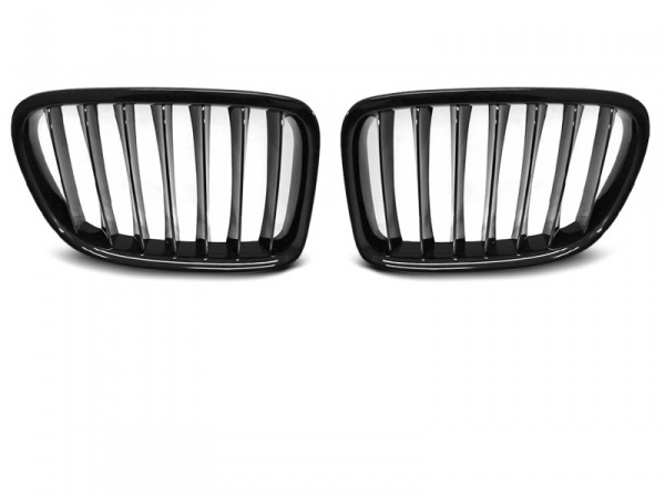 BMW X1 (E84) LCI 12-14 radiator grille - Shiny black