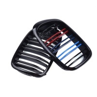 Grilles grille BMW Serie 5 E39 M color look - 95-04 - Glossy Black