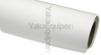 Adhesivo de vinilo 3D-W Blanco de carbono 50cm x 60cm