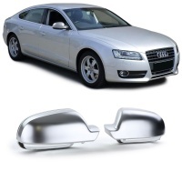 Chrome matt mirror covers / caps for Audi A3 8P A4 B8 8K A5 8T