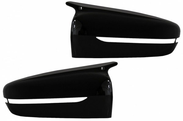 Spiegelkappen in glanzend zwart BMW G20 G21 G30 G31 G11 G14 G15