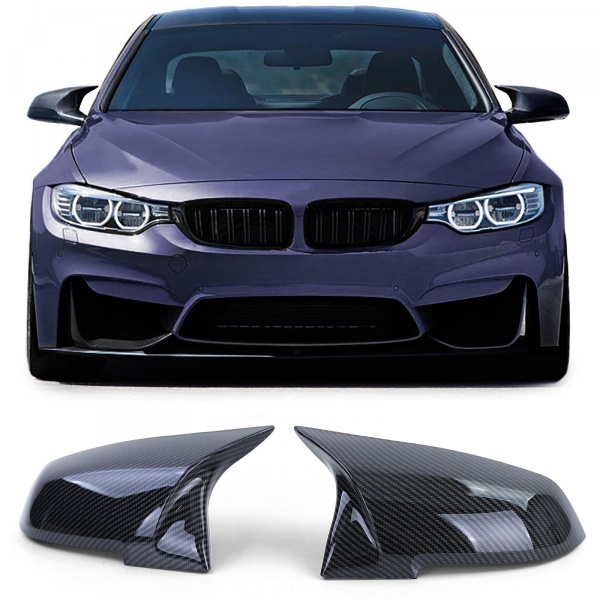 Capas de espelho de efeito de carbono BMW F20 F30 F31 F32 F33 F34 F35 F36