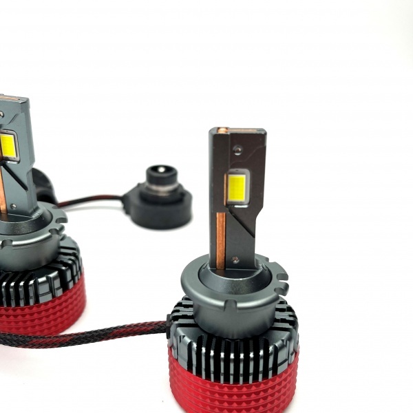 2 bombillas LED D2S conversión xenon 6000K - 35W - plug&play