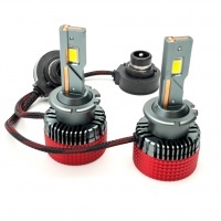 2 bombillas LED D2S conversión xenon 6000K - 35W - plug&play