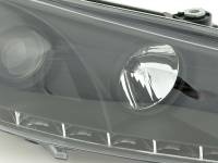 2 faros LED VW Scirocco Devil Eyes 2015 - Negro