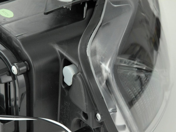 2 faros LED Devil Eyes de VW Passat B6 (3C) - Negro