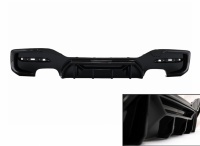 Rear diffuser BMW series 1 F20 F21 LCI 15-18 competition double exit double