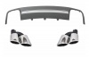 Diffuseur arriere AUDI A4 B8 11-15 - Look S4