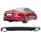 Diffuseur arriere AUDI A6 C7 10-14 - Look RS6