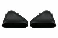 Achterdiffuser AUDI A6 C8 sline 18-22 - Look S6 glanzend zwart zwart