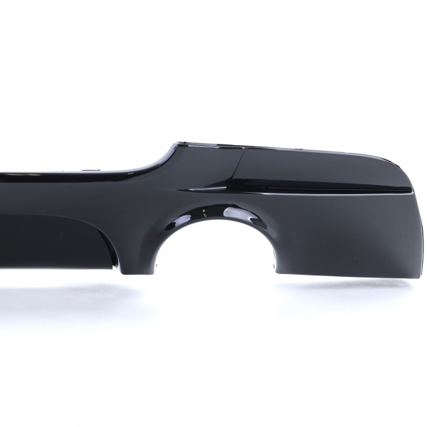 Rear diffuser BMW series 3 E92 E93 double outlet look 335i - glossy