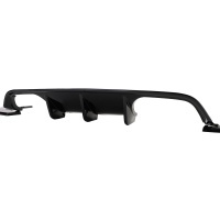 Rear diffuser BMW M3 F80 M4 F82 F83 double outlet - glossy black