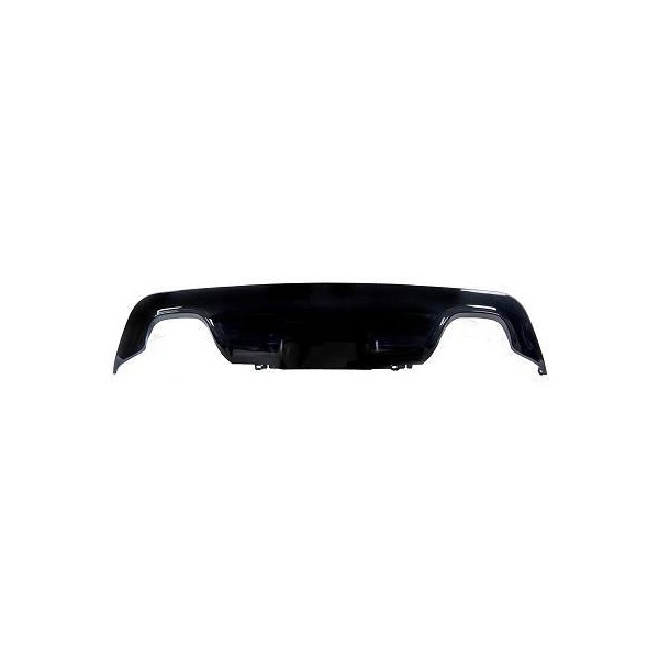 Rear diffuser BMW series 5 E60 E61 double double output - glossy