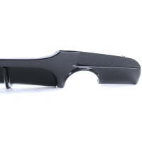 Rear diffuser BMW series 3 E90 double outlet single glossy black MP