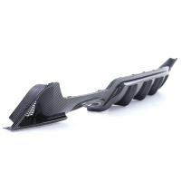 Rear diffuser BMW series 4 F32 F36 double exit double carbon look