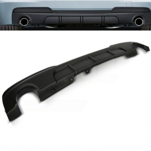 Rear diffuser BMW series 5 F10 F11 double output simple look Mperf