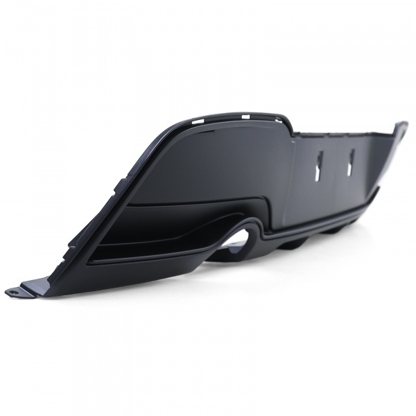 Rear diffuser BMW series 1 F20 F21 phase 1 double outlet single matte