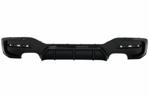Rear diffuser BMW series 1 F20 F21 LCI 15-18 double double outlet