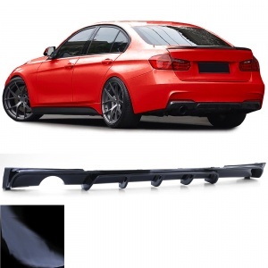 Diffuseur arriere BMW serie 3 F30 F31 simple sortie Mperf - brillant