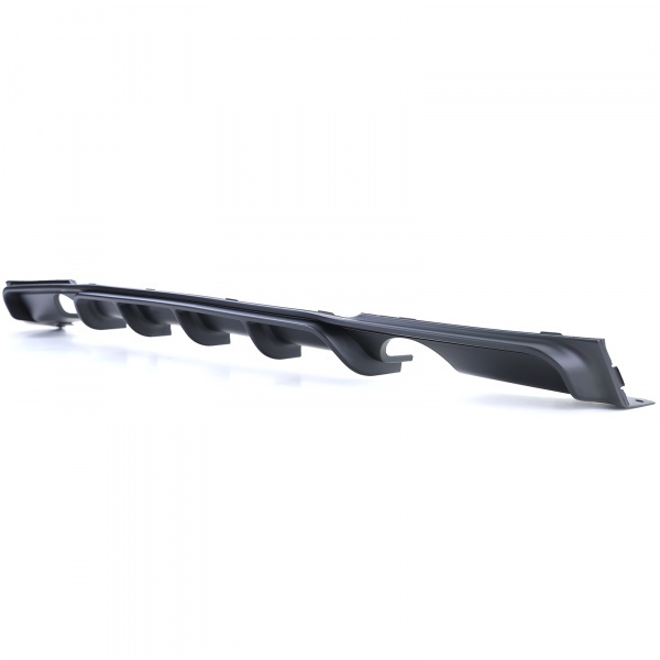 BMW 3 series F30 F31 rear diffuser double single outlet 335i and 340i - matt black MP