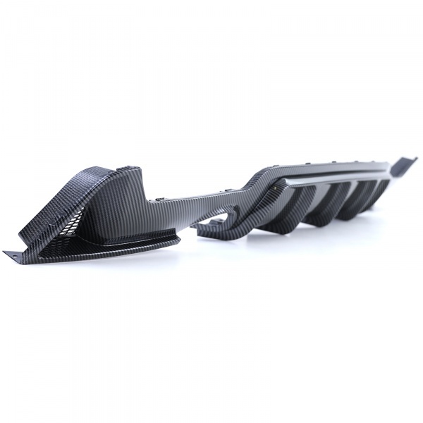 Rear diffuser BMW series 4 F32 F36 double single outlet carbon look