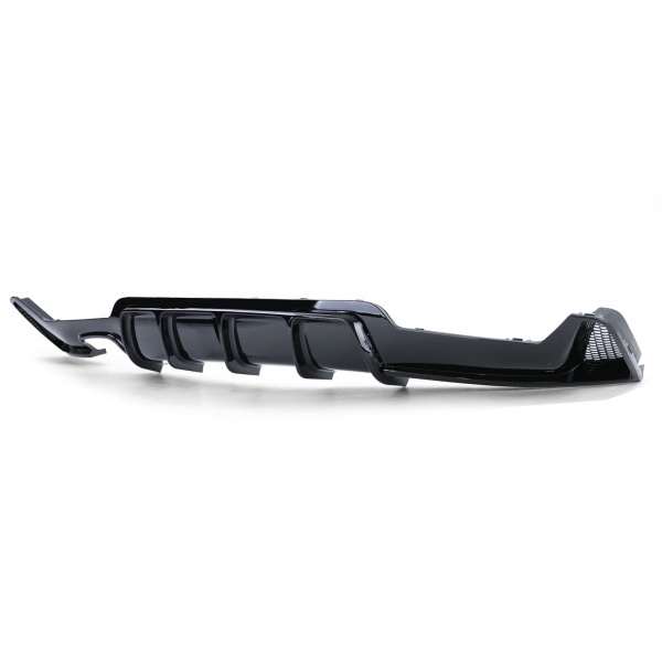 Rear diffuser BMW series 4 F32 F36 single exit double gloss