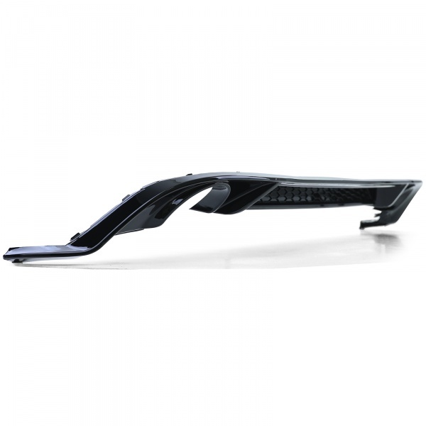 Double rear diffuser for VW GOLF 7.5 GTI facelift 17-21 - glossy