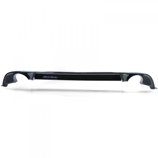 Double rear diffuser for VW GOLF 7.5 GTI facelift 17-21 - glossy