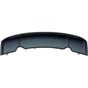 Diffuseur arriere double look Rline VW Polo 6 14-17
