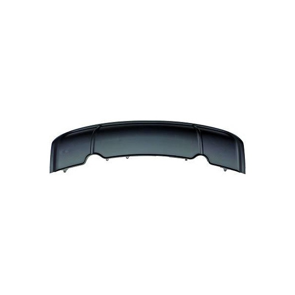Rear diffuser double look Rline VW Polo 6 14-17