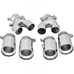BMW Serie 5 G30 G31 stainless steel exhausts look M