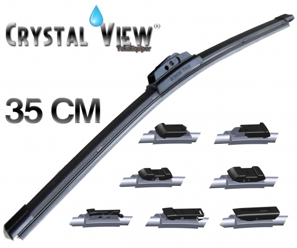 Hoja de limpiaparabrisas Crystal View 35CM - 14