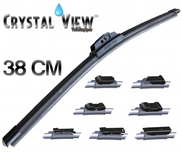 Hoja de limpiaparabrisas Crystal View 38CM - 15