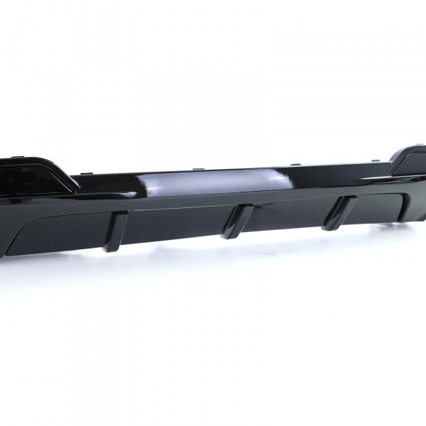 Kit difusor de escape BMW série 5 F10 F11 - 4 tubos de carbono - Brilhante